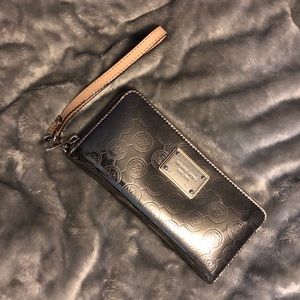 Michael Kors Large Wallet- Silver